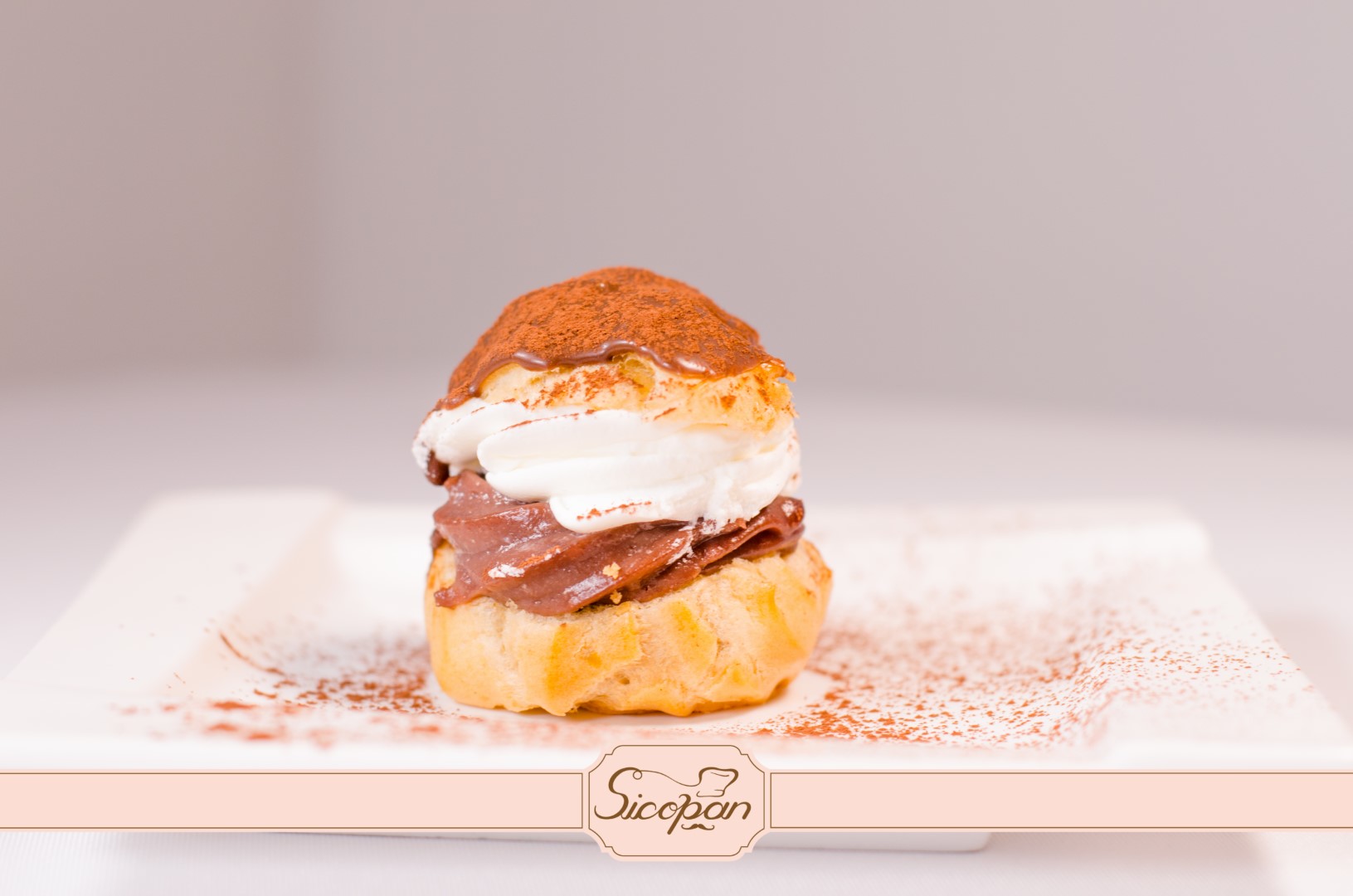 MiniChoux cu cremă de ciocolată - imagine 8