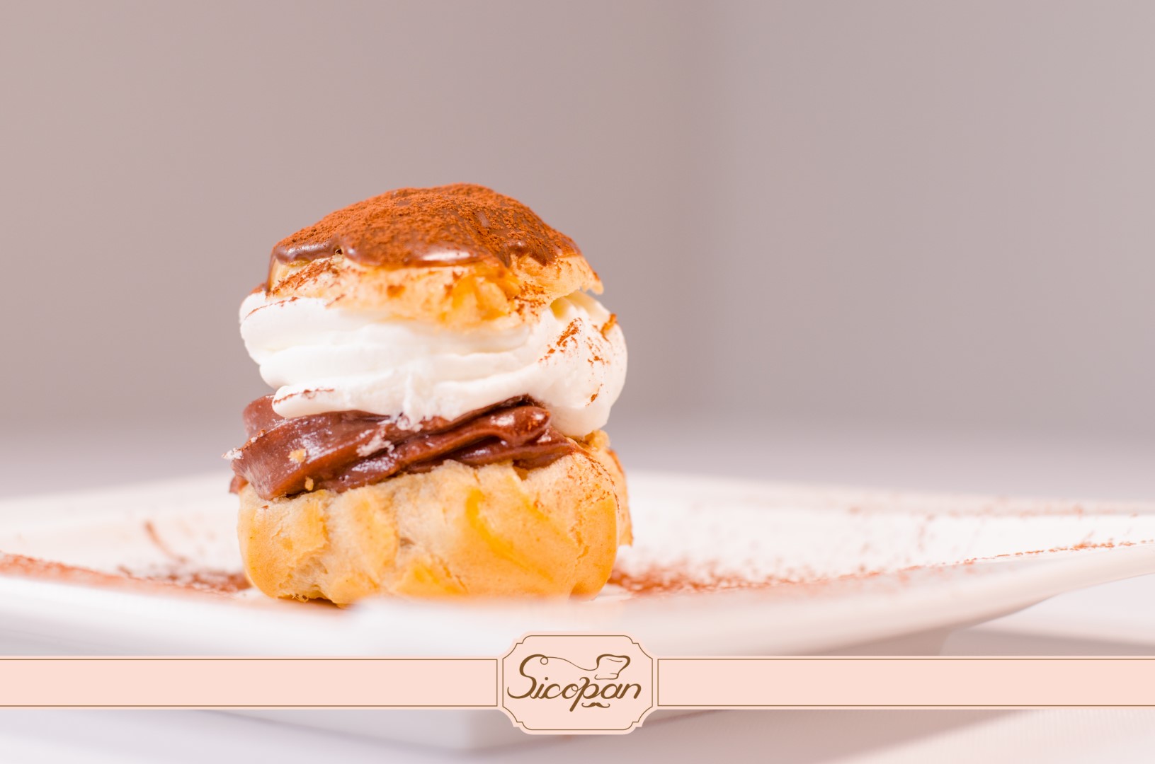 MiniChoux cu cremă de ciocolată - imagine 7