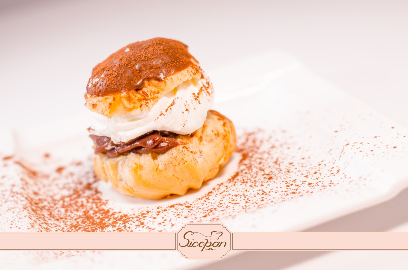 MiniChoux cu cremă de ciocolată - imagine 6