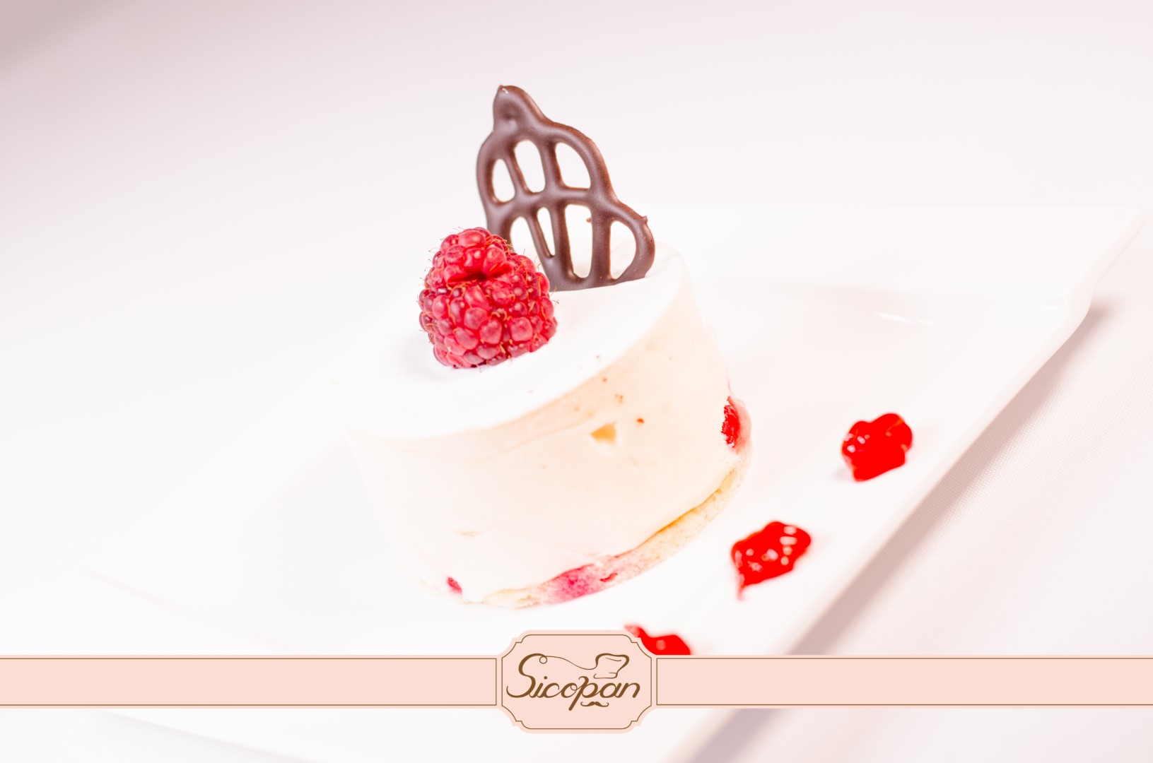 MiniMousse de Ciocolată albă cu zmeură sau caramel - imagine 2