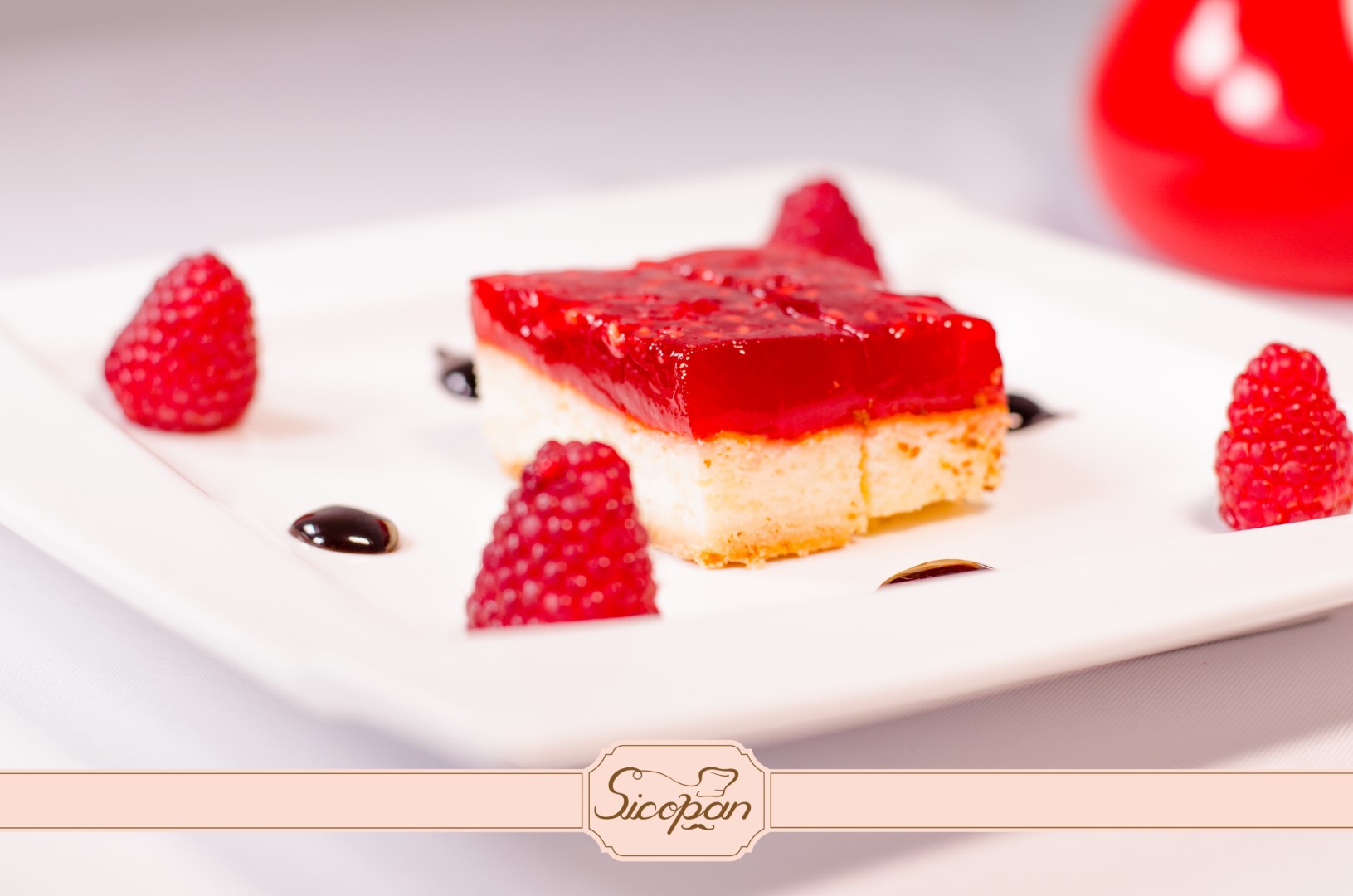 Prăjitură cu brânză și zmeură - imagine 2