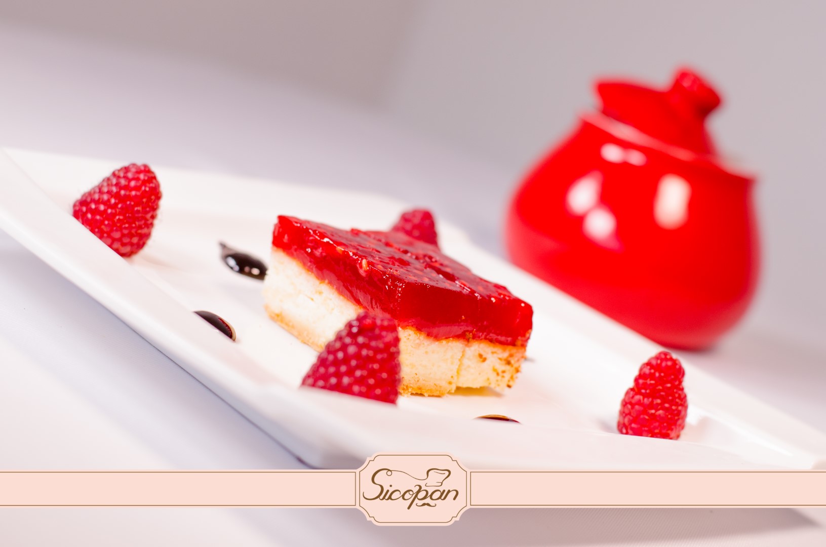 Prăjitură cu brânză și zmeură - imagine 5