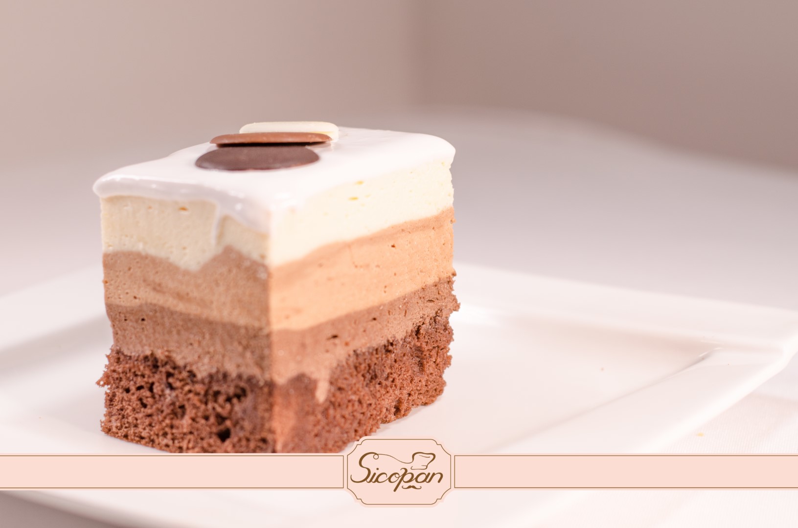 Tort Trio (Trei Ciocolate)